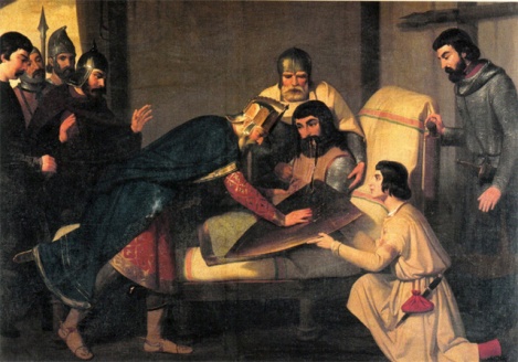 La mort de Guifré I, comte de Barcelona