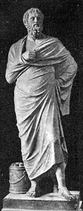 Estàtua de Sòfocles (496 a.C.) Museu lateranense. Roma.