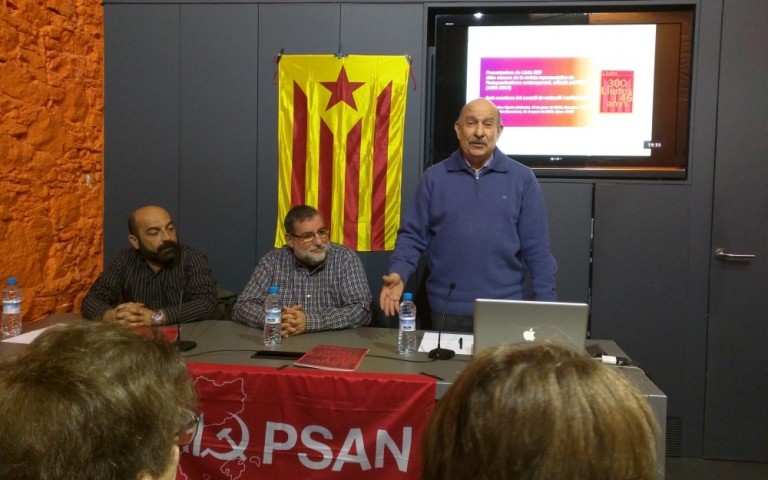 Presentació del darrer número de Lluita