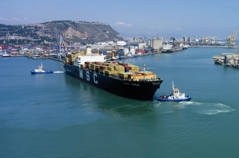 El port de Barcelona