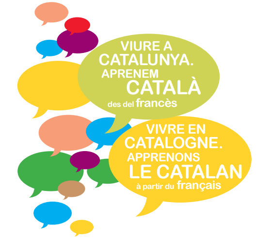 Coberta de la guia “Viure a Catalunya. Aprenem català des del francès
