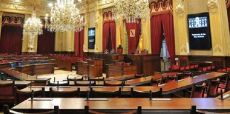 Interior del Parlament de les Illes Balears