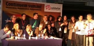 L'Executiva Nacional elegida en el III Congrés de Solidaritat Catalana per la Independència