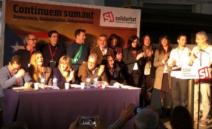 L'Executiva Nacional elegida en el III Congrés de Solidaritat Catalana per la Independència