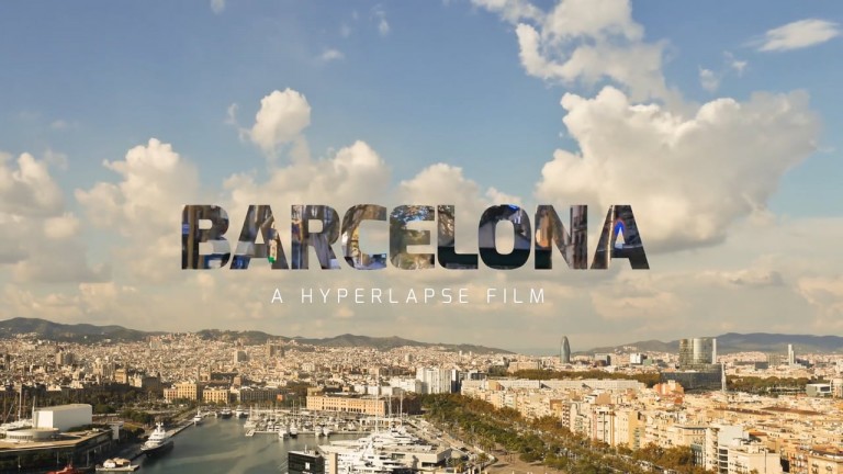 Barcelona en ‘hyperlapse’
