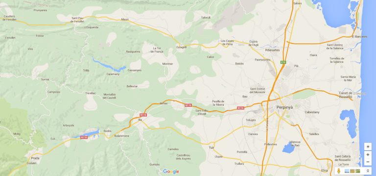 Google Maps normalitza els topònims en català i occità