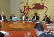 Reunió del consell Executiu de la Generalitat de Catalunya