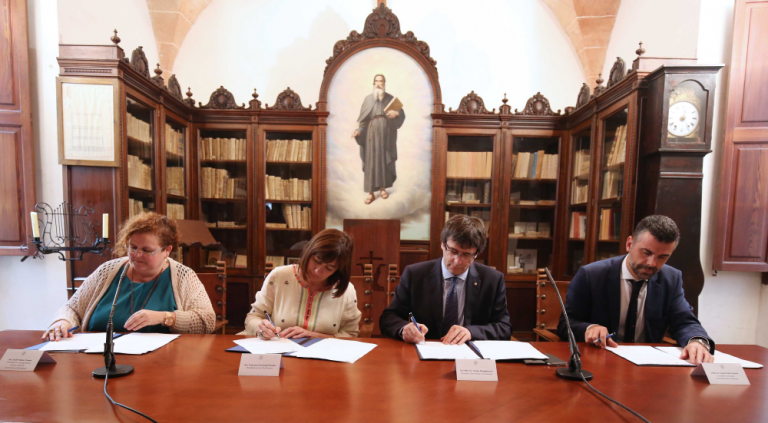 Signatura del conveni