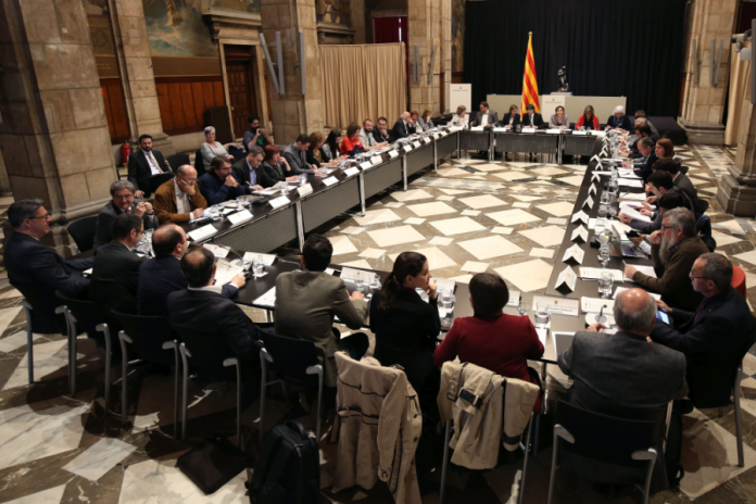 Cimera al Palau de la Generalitat de Catalunya (Fotografia: Jordi Bedmar)