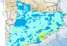 Mapa de qualitat del cel nocturn a Catalunya