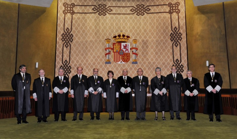 El Ple del Tribunal Constitucional, després de l'onzena renovació (2013)