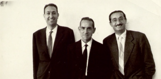 Josep M. Castellet, Salvador Espriu i Joan Fuster (Gandia, Octubre 1959)