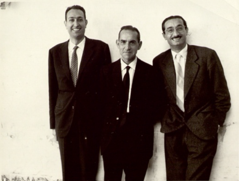 Josep M. Castellet, Salvador Espriu i Joan Fuster (Gandia, Octubre 1959)