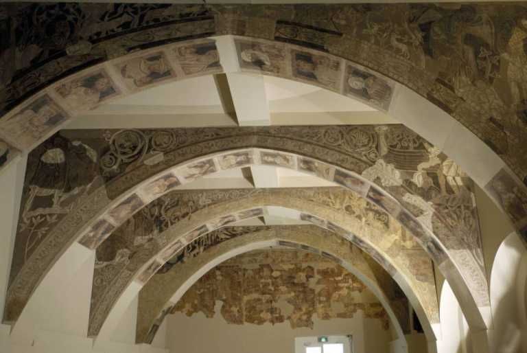 Les pintures de Sixena, al Museu Nacional de Catalunya