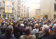 Concentració de suport a Joan Coma (Fotografia: La_castillón)