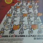 Cartell de la marxa pel Comitè Olímpic Català