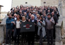 Foto de família dels regidors que han participat de la presentació de l'AECAT a Girona | AMI
