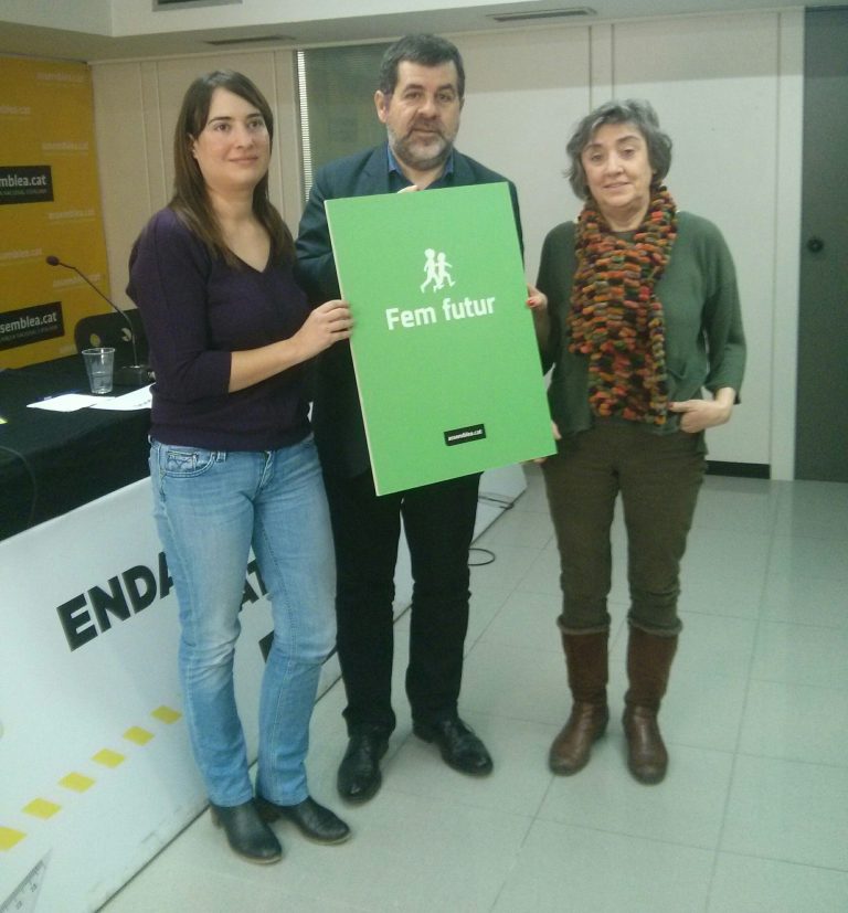 L'ANC presentant la campanya Fent Futur