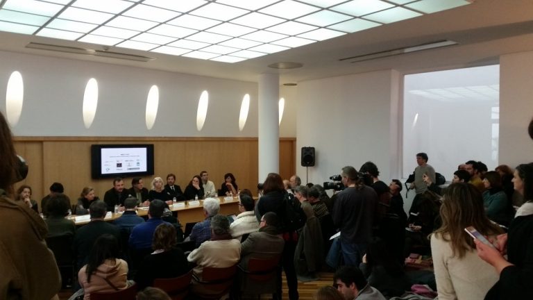 Presentació del manifest "Més TV3!"