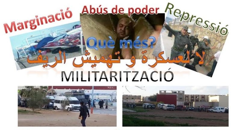 El Rif s’aixeca per denunciar la marginació i la repressió que pateix