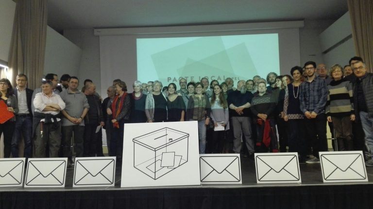 Foto de l'acte de presentació del Pacte | PLRBdn