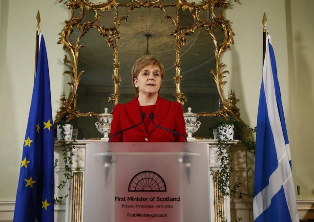 Nicola Sturgeon, primera ministra d'Escòcia