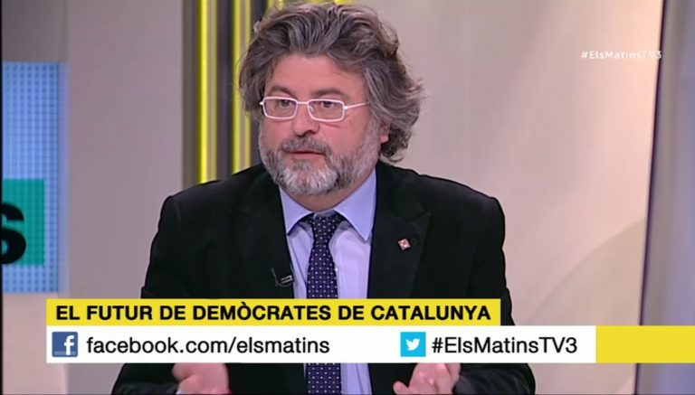 Toni Castellà participant als Matins de TV3