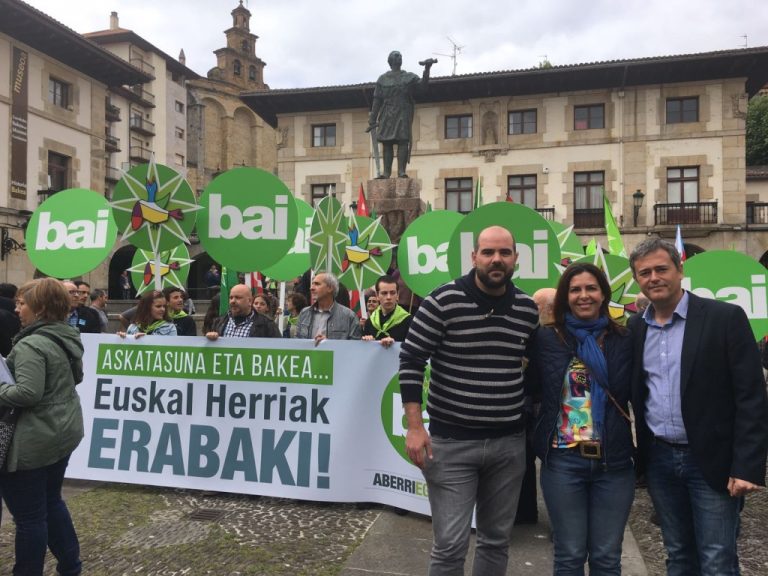 Jordi Gaseni, vicepresident primer de l’AMI ha participat en l’acte a Gernika (Busturialdea) | AMI