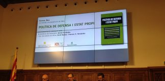 Acte de presentació del llibre 'Política de defensa i Estat propi' a Lleida | Joan-Francesc Vich