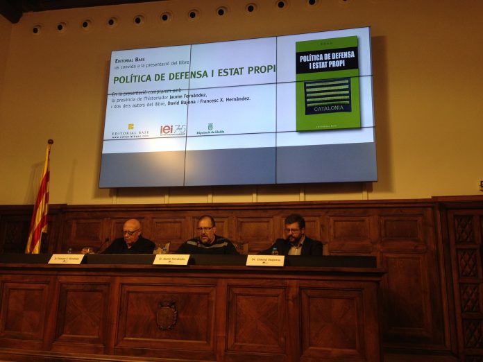 Acte de presentació del llibre 'Política de defensa i Estat propi' a Lleida | Joan-Francesc Vich