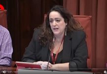 Compareixença de Patricia López, davant la Comissió d'Investigació sobre l'Operació Catalunya l'Unilateral el digital de la independència