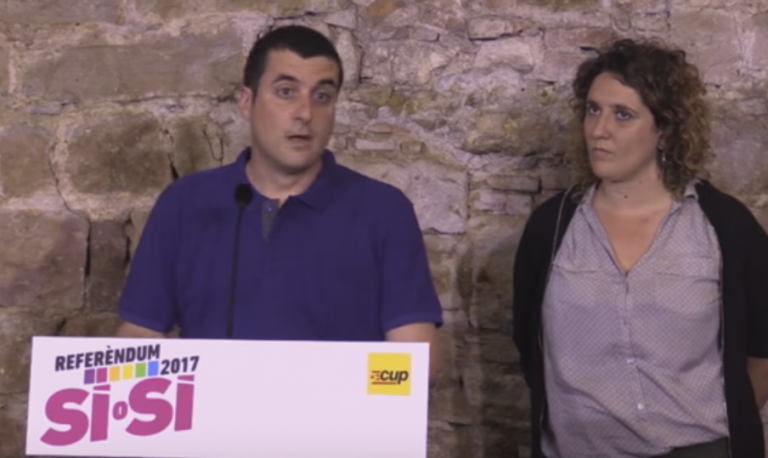 La CUP també exigeix un òrgan de coordinació pel Referèndum