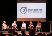 Taula de debat amb Toni Castellà, Marta Rovira, Jordi Xuclà i Lluc Salellas | Demòcrates de Catalunya