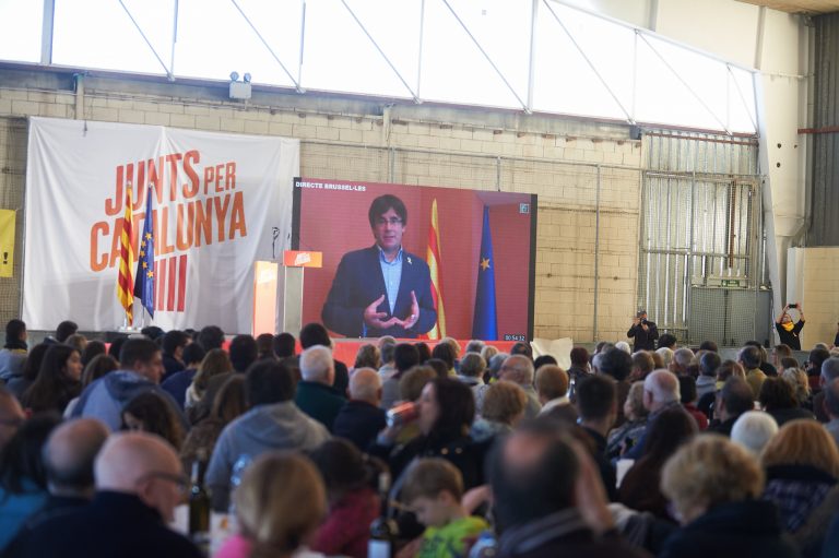 Intervenció de Carles Puigdemont a la botifarrada solidària 'Junts per la Marató' a Sant Celoni | Junts per Catalunya