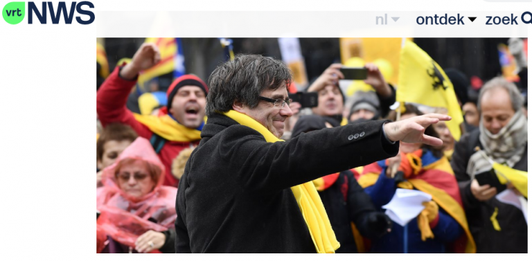 Manifestació a Brusel·les el 7 de desembre