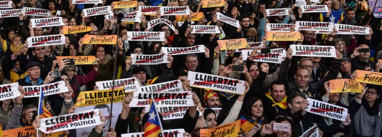 Manifestació per la Llibertat. Foto: Roser Vilallonga - Barcelona, 11/11/2017