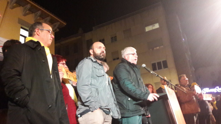 Sant Vicenç dels Horts crida per la llibertat de Junqueras