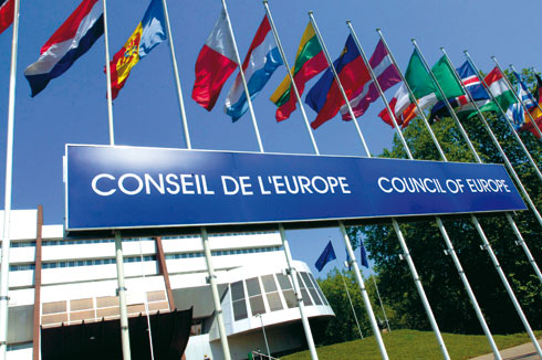 Consell d'Europa a Estrasburg