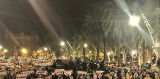 Manifestació a Barcelona per demanar l'alliberament dels presos polítics 3 mesos després de l'empresonament dels Jordis | ANC