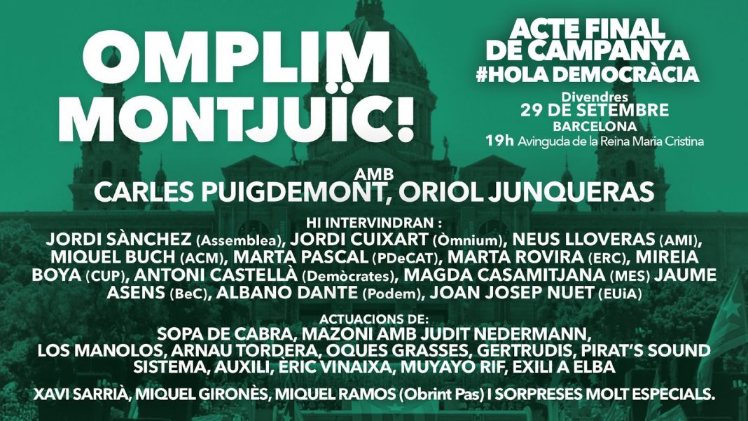 Omplim Montjuïc