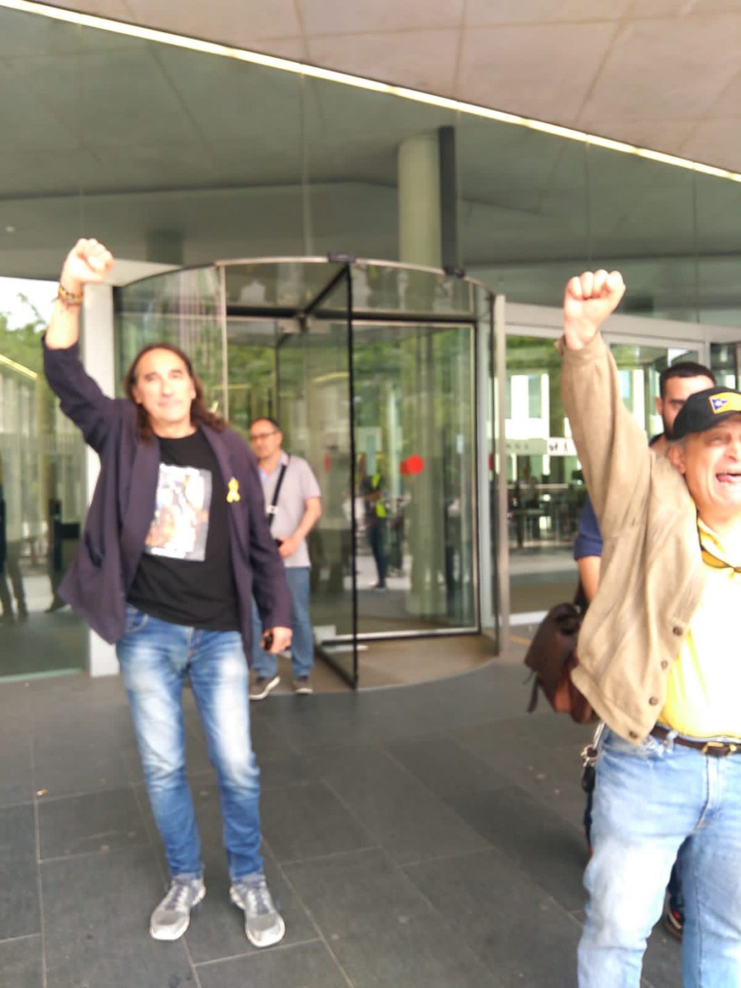 En Fredi Bentanachs a la sortida del judici En Fredi Bentanachs a la sortida del judici