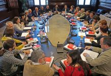 La Mesa i la Junta de Portaveus reunides | Parlament de Catalunya