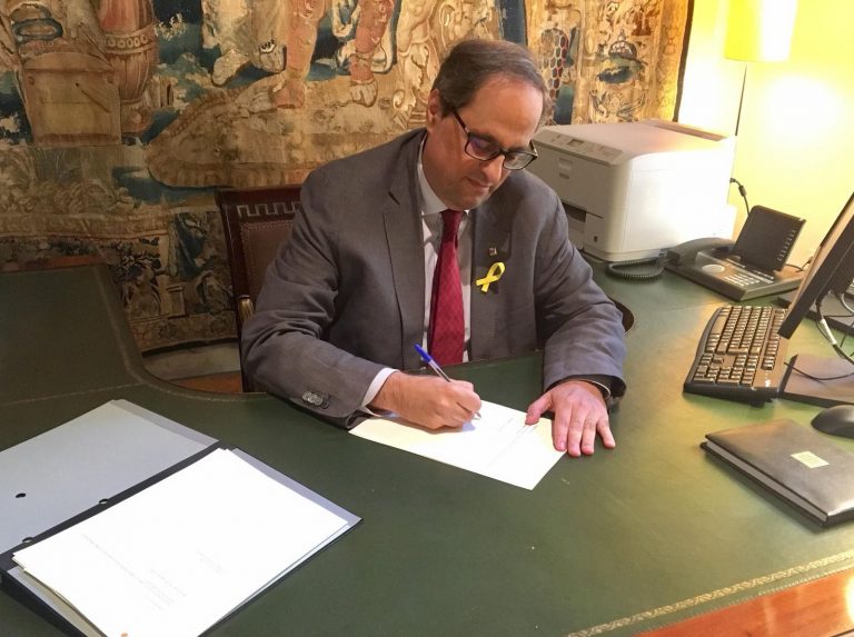 Quim Torra nomena els consellers del nou Govern