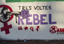 Mural 'Tres voltes rebel' | Arran La Plana