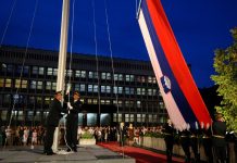 Acte de celebració del 25è aniversari de la Declaració d’Independència d’Eslovènia, Ljubljana, Eslovènia, 24/06/2016 (Font: Oficina de Comunicació del Govern d’Eslovènia)