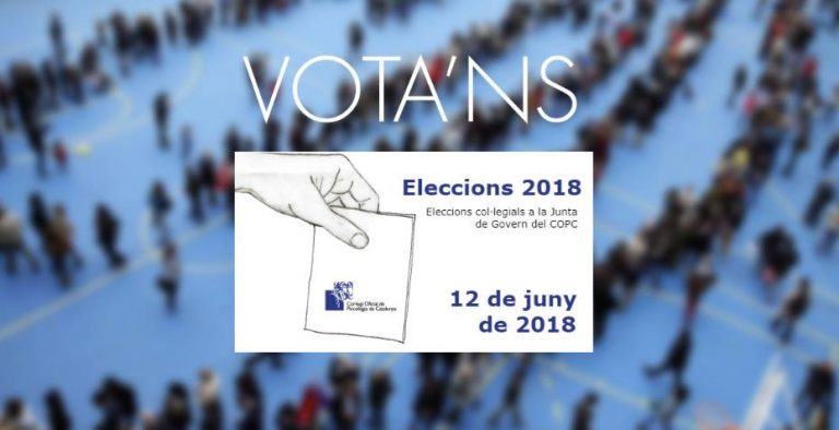 Un Col·legi per la República: la sectorial de Psicòlegs de l’Assemblea, preparada per presidir el Col·legi de Psicòlegs