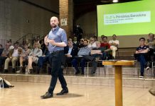 Jordi Graupera a la trobada amb voluntaris de Primàries Barcelona | Primàries Barcelona
