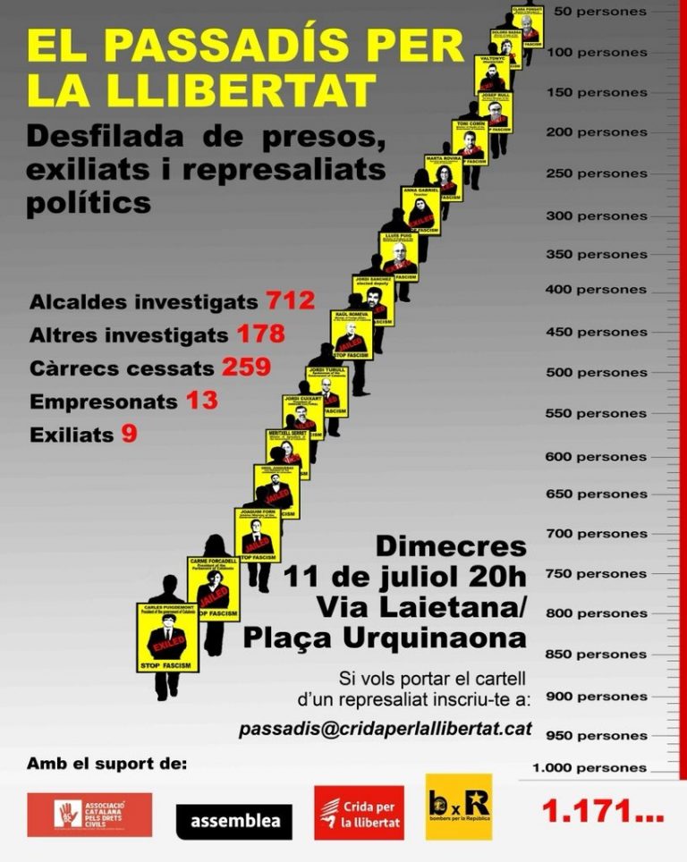 Nou acte de la Crida, el Passadís per la Llibertat