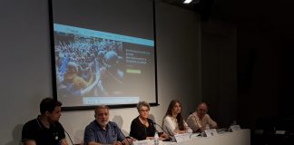 Roda de premsa de presentació de l'associació afectats1O.cat | Llorenç Prats