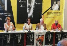 Imatge dels ponents del debat de la UCE "Mobilització i política, àmbits enfrontats?" | Assemblea Nacional Catalana